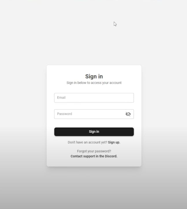 よくあるアカウント登録