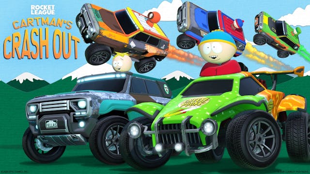 サウスパークの4バカが車の上に...乗っちゃうの!?【CARTMAN'S CRASH OUT】