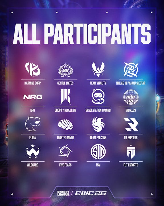【EWC 2026】Rocket Leagueの国内配信が決定!DAZN・ABEMAで全5日間を配信。もちろんTwitch・YouTubeでも視聴可能 のサムネイル