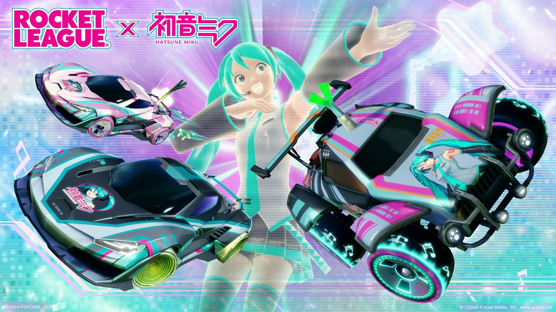 【ロケットリーグ × 初音ミク】夢のコラボが実現！イベント内容と入手アイテムを一挙紹介
