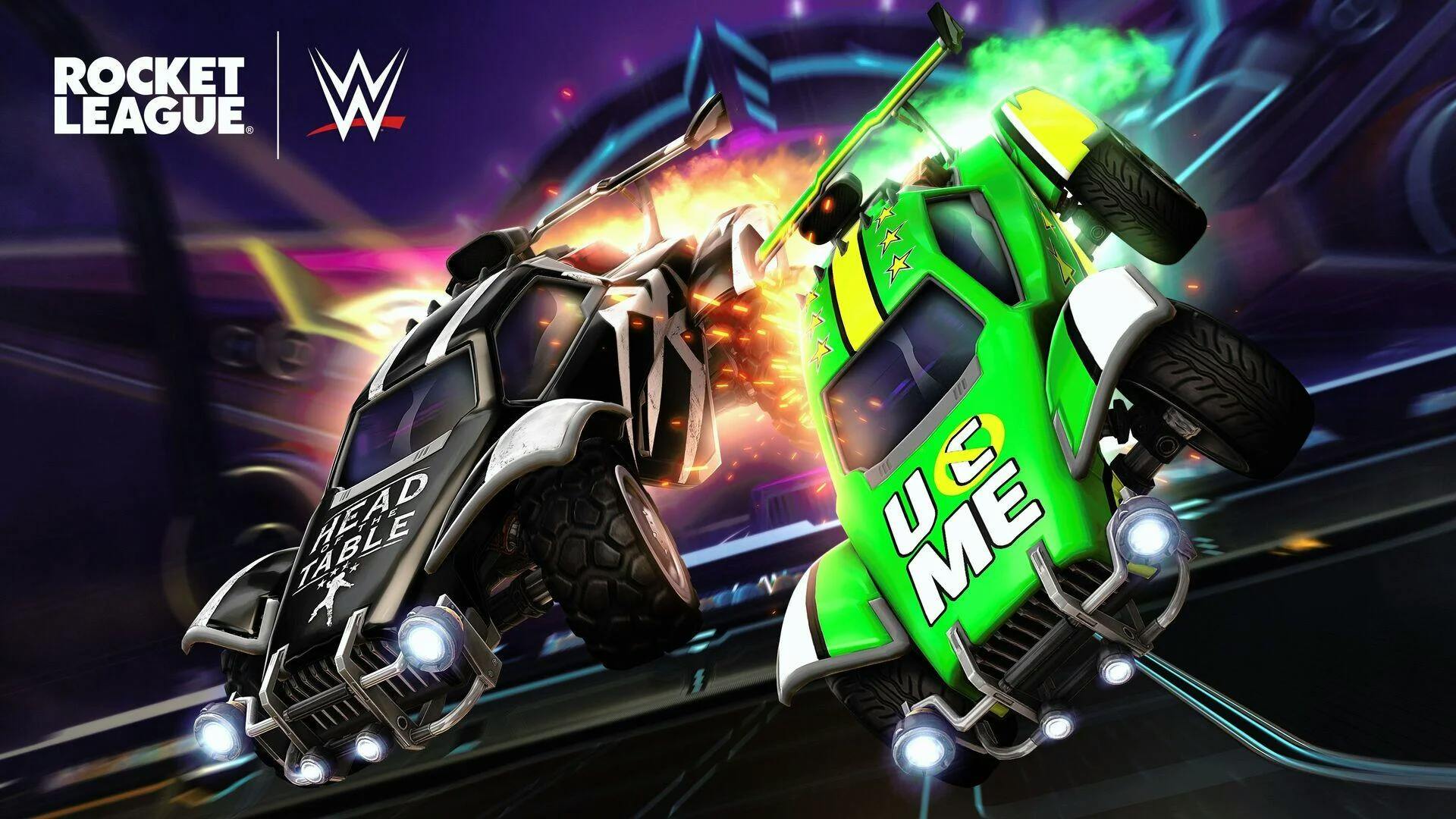 『ロケットリーグ』WWEサマースラム ｜ WWE所属の、ジョン・シナやロマン・レインズなどプロレスシーンで名を轟かせるプロレスラーのデカールが登場！
