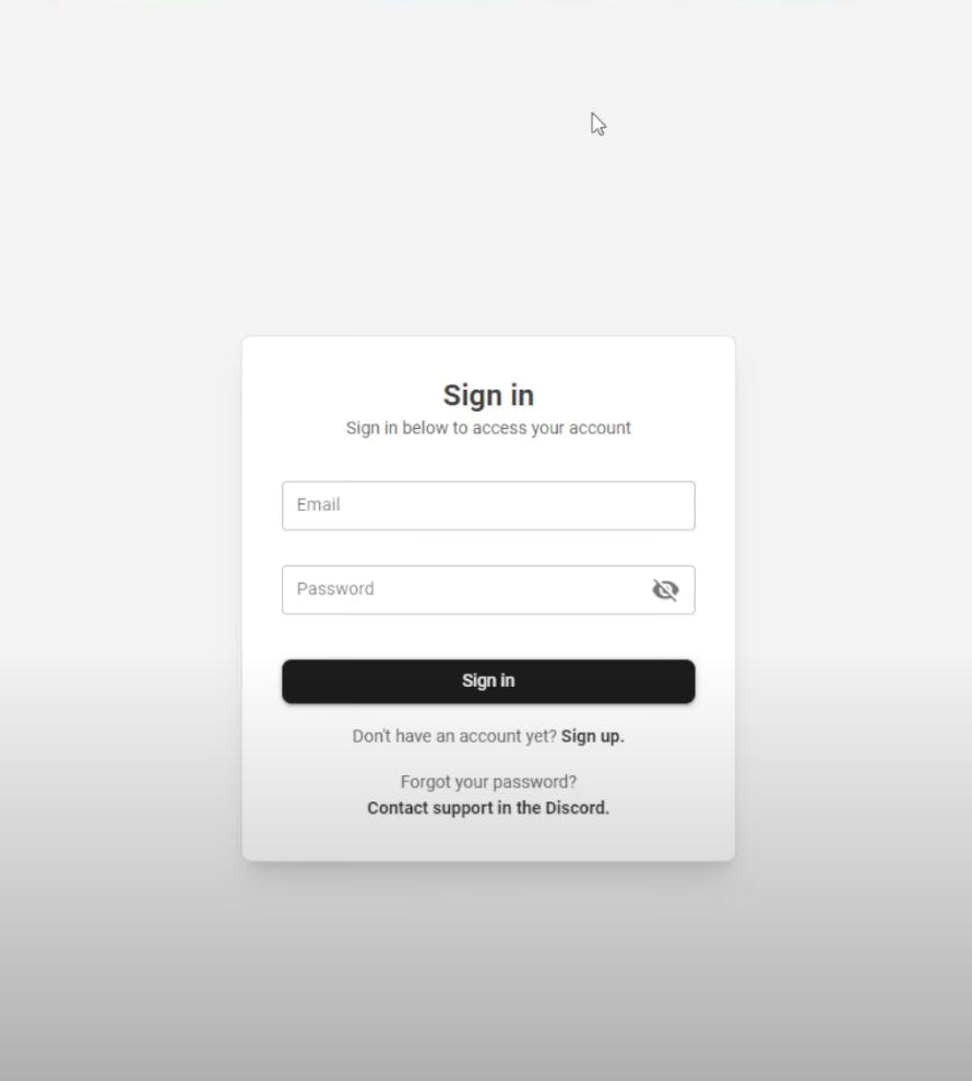 よくあるアカウント登録