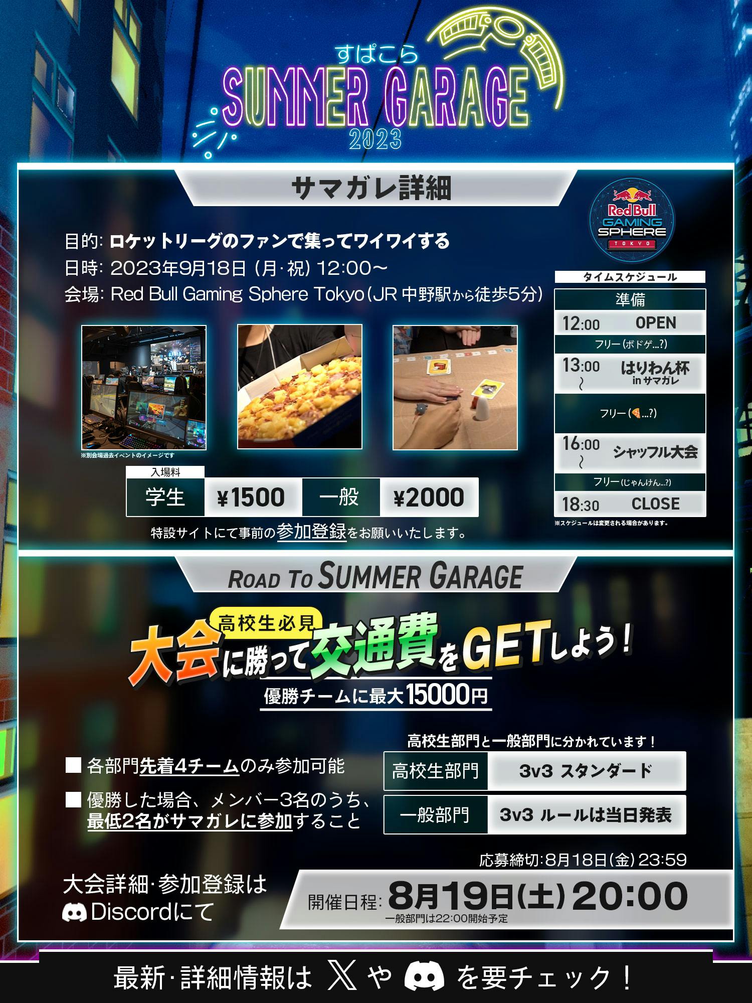 すぱこらサマーガレージ2023の概要