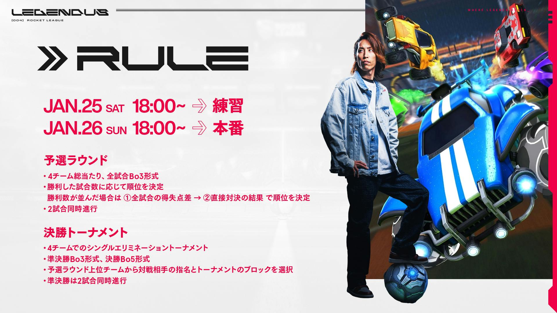 1日目の練習は？各チームの仕上がりをチェック！【LEGENDUS特集】